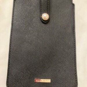 White Black Cross Body Phone Bag